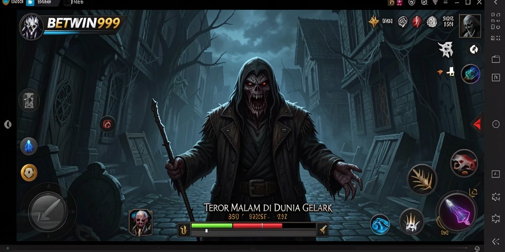 Screenshot menampilkan aksi menegangkan dalam gameplay BETWIN999.