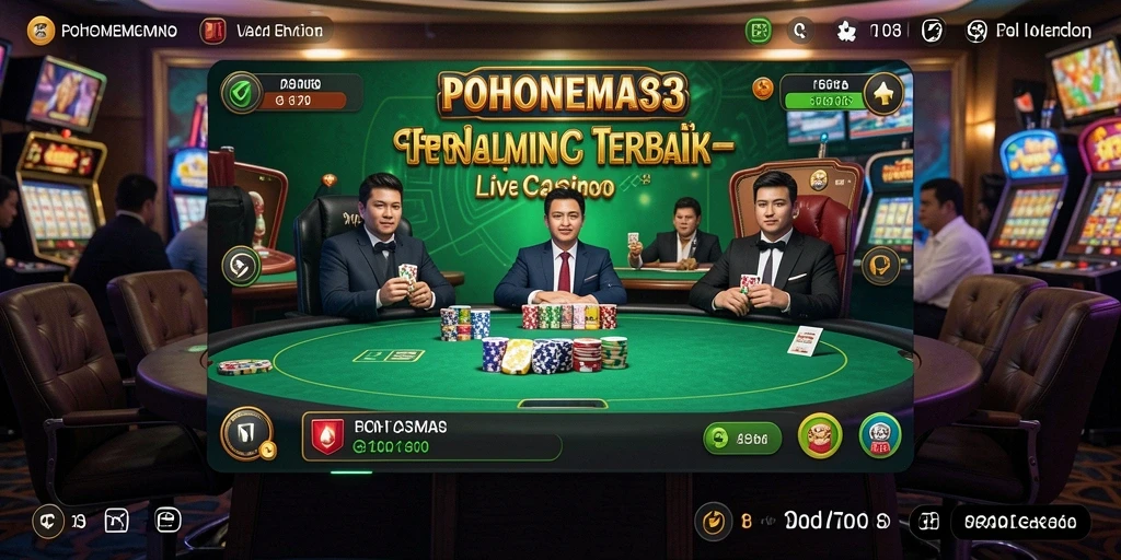 Screenshot dari gameplay menarik di POHONEMAS33 dengan dealer profesional.